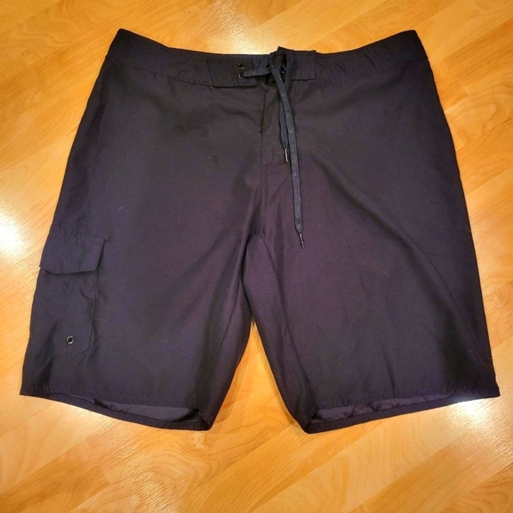 Hang Ten Black Men's Swim Trunks Size 36